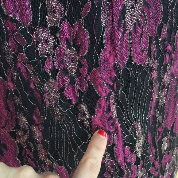 Off the Shoulder Sparkly Dress - Picture 6 of 8